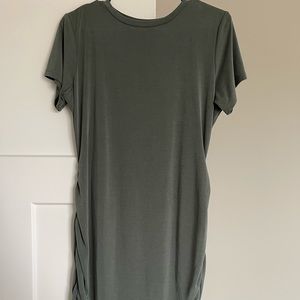 Green T-Shirt Dress